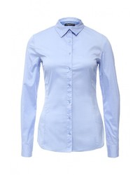 Женская голубая классическая рубашка от Motivi