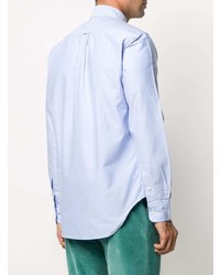 Мужская голубая классическая рубашка от Gitman Vintage