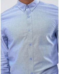 Мужская голубая классическая рубашка от Ben Sherman