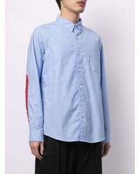Мужская голубая классическая рубашка от VISVIM