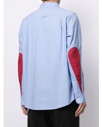 Мужская голубая классическая рубашка от VISVIM