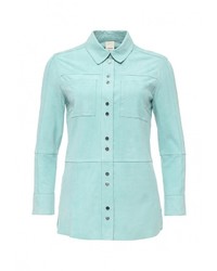 Женская голубая классическая рубашка от Pinko