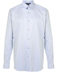 Мужская голубая классическая рубашка от Shanghai Tang