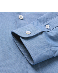 Мужская голубая классическая рубашка от A.P.C.