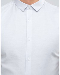 Мужская голубая классическая рубашка от Asos