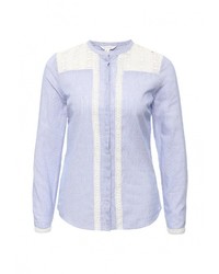 Женская голубая классическая рубашка от SPRINGFIELD