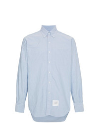 Мужская голубая классическая рубашка от Thom Browne