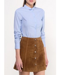 Женская голубая классическая рубашка от Vero Moda