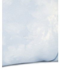 Голубая кожаная большая сумка от Michael Kors Collection