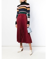 Голубая кожаная сумка-мешок от Simon Miller