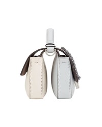 Голубая кожаная сумка-саквояж от Fendi