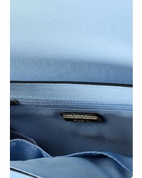 Голубая кожаная сумка через плечо от Aldo