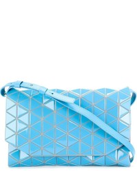 Женская голубая кожаная сумка от Bao Bao Issey Miyake