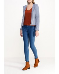 Женская голубая косуха от Fontana 2.0