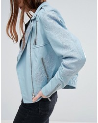 Женская голубая косуха от Urban Code