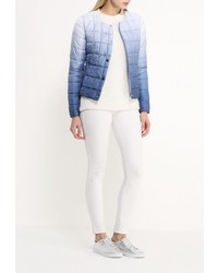 Женская голубая куртка-пуховик от B.Style