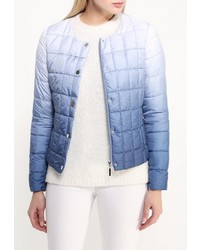 Женская голубая куртка-пуховик от B.Style