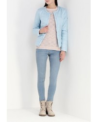 Женская голубая куртка-пуховик от Baon