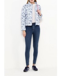 Женская голубая куртка-пуховик от Baon