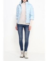 Женская голубая куртка-пуховик от Baon