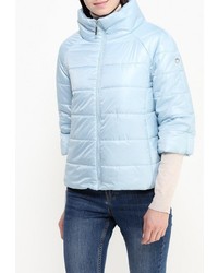 Женская голубая куртка-пуховик от Baon