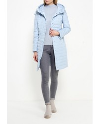 Женская голубая куртка-пуховик от Clasna