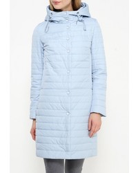 Женская голубая куртка-пуховик от Clasna