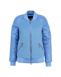 Женская голубая куртка-пуховик от Grand Style