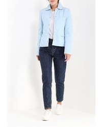 Женская голубая куртка-пуховик от Husky