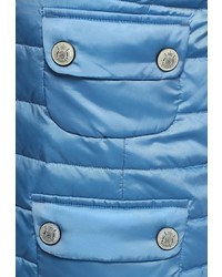 Женская голубая куртка-пуховик от Odri