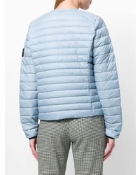 Женская голубая куртка-пуховик от ECOALF