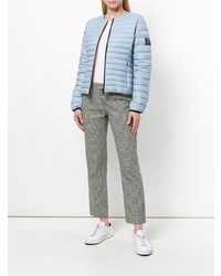 Женская голубая куртка-пуховик от ECOALF