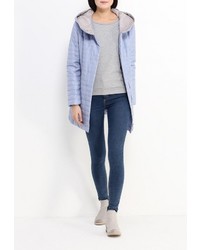 Женская голубая куртка-пуховик от Time For Future