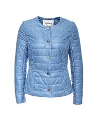 Женская голубая куртка-пуховик от Tutto Bene