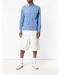 Мужская голубая куртка-рубашка от Ami Paris