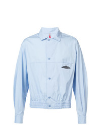 Мужская голубая куртка-рубашка от Oamc