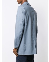 Мужская голубая куртка-рубашка от Herno