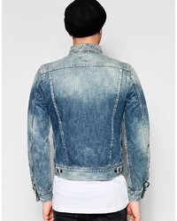 Мужская голубая куртка от Lee