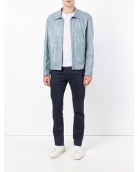 Мужская голубая куртка от Jil Sander