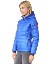 Женская голубая легкая куртка от Canada Goose
