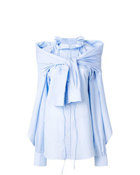 Голубая льняная блуза на пуговицах от Y/Project