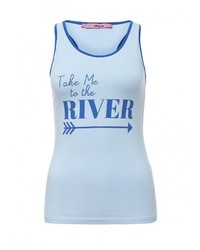 Женская голубая майка от Befree