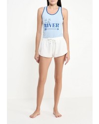 Женская голубая майка от Befree