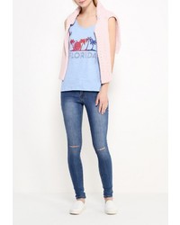 Женская голубая майка от Brave Soul