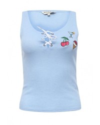 Женская голубая майка от Brave Soul