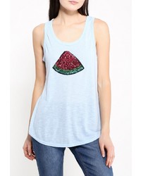 Женская голубая майка от Brave Soul