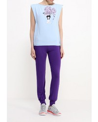 Женская голубая майка от Grishko