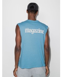 Мужская голубая майка от Satisfy