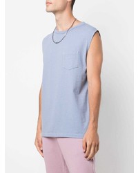 Мужская голубая майка от John Elliott