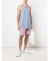 Мужская голубая майка от John Elliott